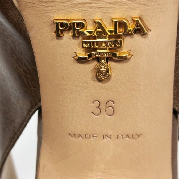 Prada Calzature Donna Peep Toe - Picture 6 of 6